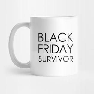 black friday survivor Mug